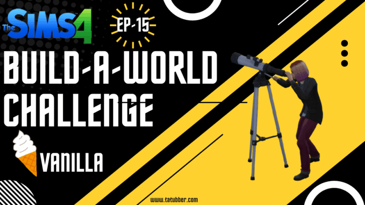 Sims4 Build-A-World Challenge Vanilla – EP15 ABDUCTED!