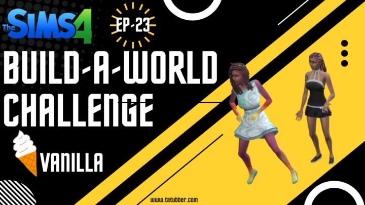 Sims4 Build-A-World Challenge Vanilla – EP23 Love This Dance Studio