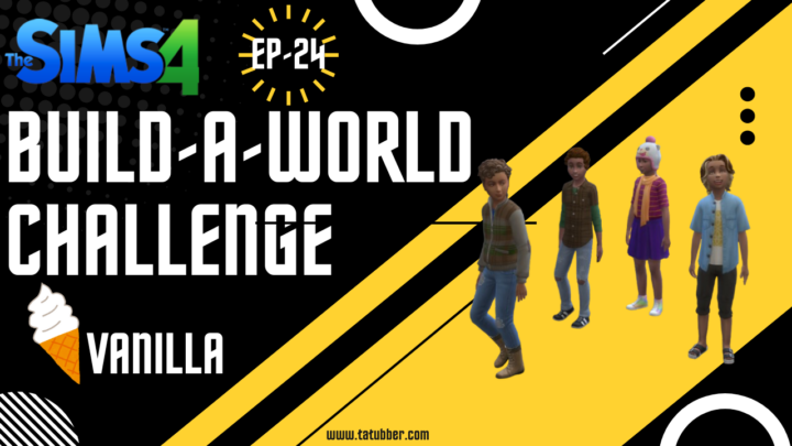 Sims4 Build-A-World Challenge Vanilla – EP24 A Day For Making Friends