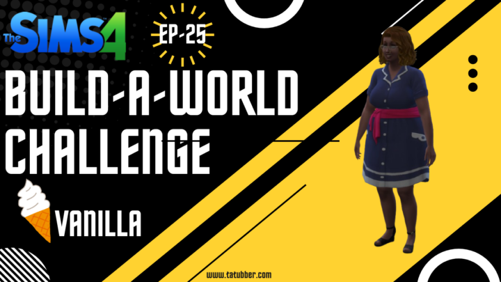 Sims4 Build-A-World Challenge Vanilla – EP25 Dinner Party!