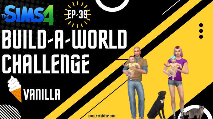 Sims4 Build-A-World Challenge Vanilla – EP39 Merry Christmas !!  Raising The Kids