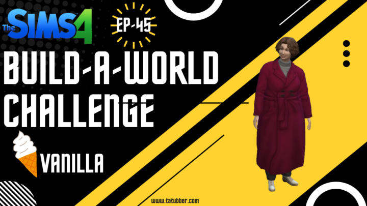 Sims4 Build-A-World Challenge Vanilla – EP45 Rosemary Opens Her Business.