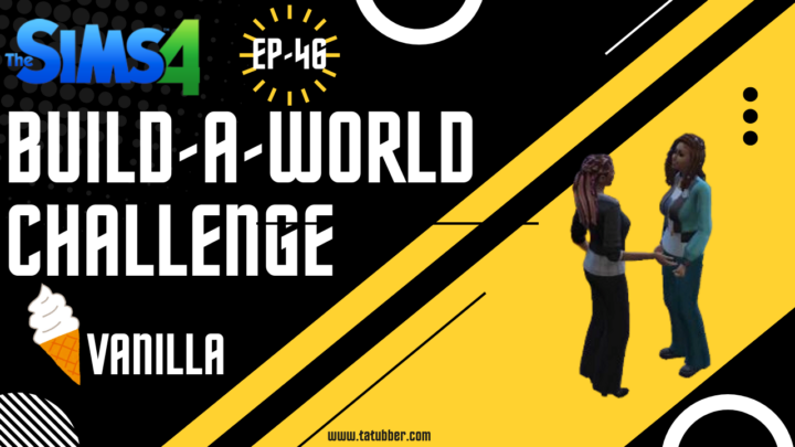 Sims4 Build-A-World Challenge Vanilla – EP46 Adriana Gets Her Dance Studio